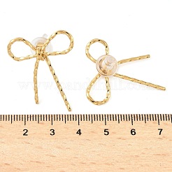 Серьги-гвоздики из нержавеющей стали 304&nbsp;LS-EJEW-U065-01B-G