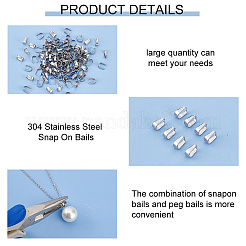 Защелкивающиеся дужки из нержавеющей стали 304 STAS-UN0003-51P