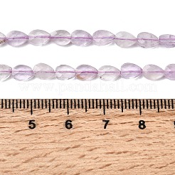 Нити бусин из натурального лавандового аметиста G-B159-A05