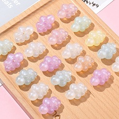 20 шт. Прозрачные акриловые бусины&nbsp;OACR-YW0002-14