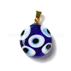 Handgefertigte Murano Anhänger bösen Blick&nbsp;LAMP-F030-01G