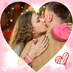 Набор для самостоятельного изготовления украшений ко дню святого валентина DIY-PH0017-70