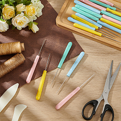 20 шт. 4-х цветные железные бусины-шилы TOOL-BC0003-29