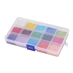 195 г 15-х цветных стеклянных бусин&nbsp;SEED-YW0001-11C