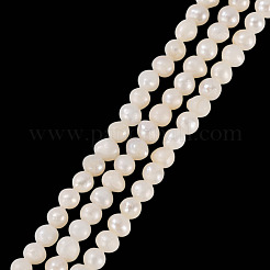 3 нить бусин из натурального культивированного пресноводного жемчуга&nbsp;PEAR-TA0001-32