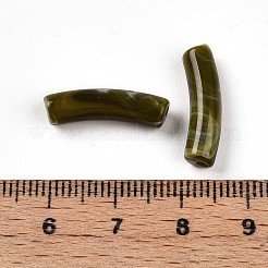 Двухцветные акриловые бусины MACR-ZX025-30