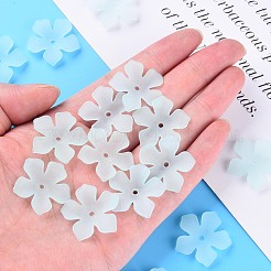 Прозрачные акриловые бусины&nbsp;MACR-S373-119-D07