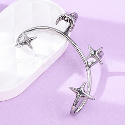 Серьги-манжеты из хирургической нержавеющей стали 316 EJEW-E300-26P-01