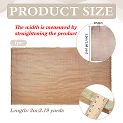 Полиэстер русалки плиссированная ткань DIY-WH0678-74A