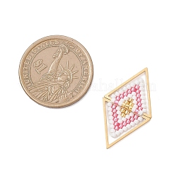 Подвески-коннекторы из стеклянных бусин&nbsp;PALLOY-MZ01110