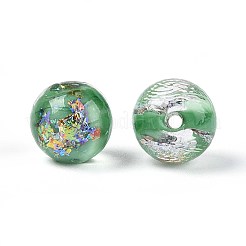 Ручной работы бусины фольги&nbsp;LAMP-T021-31E