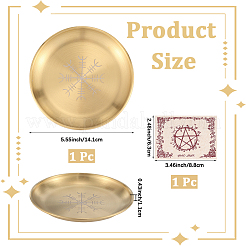 Подставка для свечей из нержавеющей стали&nbsp;AJEW-WH20019-90B