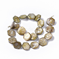 Fili perline di conchiglia d'acqua dolce&nbsp;SHEL-T014-013D