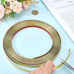 ПВХ самоклеящаяся гибкая молдинговая отделка&nbsp;DIY-WH20007-37A