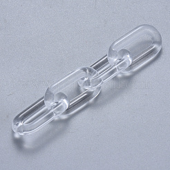 Anneaux de liaison acryliques transparents&nbsp;X-TACR-T018-01