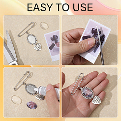 DIY-Anhänger-Dekoration und Broschen-Set aus Legierung mit Bachelor-Hut&nbsp;HJEW-GL00018