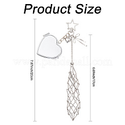 Decorazioni pendente della lega&nbsp;HJEW-FS00106