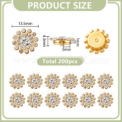 200шт шить на горный хрусталь RGLA-GA0001-15