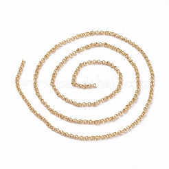 3.28-футовые припаянные латунные роликовые цепи&nbsp;X-CHC-G005-22G