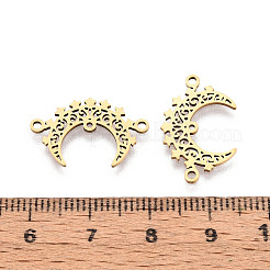 Ссылки на компоненты люстры из нержавеющей стали 201 с лазерной резкой в форме полумесяца и двухрожковой люстры STAS-T066-93G