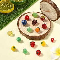 16шт 16 стиля ручной работы бусины лэмпворк&nbsp;LAMP-CJ0002-78