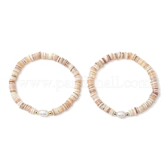 2 шт. натуральный культивированный пресноводный жемчуг BJEW-JB11874