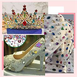 Acryl Strass aufnähen&nbsp;DIY-SC0032-50B
