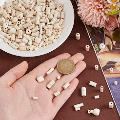 339 шт. нити синтетических бирюзовых бусин 7-х размеров G-PH0002-71