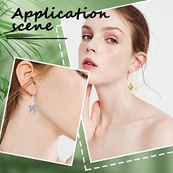 120 шт. 2 стиля 2 цвета латунные соединительные кольца&nbsp;KK-YW0003-98