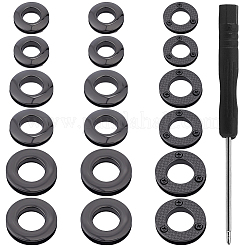 18 pz. 3 stili di occhielli in lega&nbsp;FIND-CL0002-21B