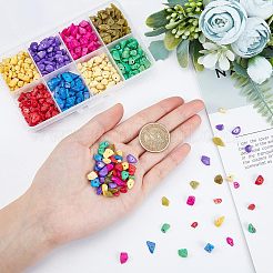 144 г 8 вида бусин из натуральных и синтетических драгоценных камней G-NB0002-63