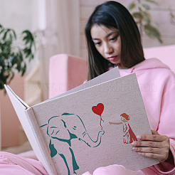 Schablonenvorlagen aus Kunststoff zum Zeichnen&nbsp;DIY-WH0396-204