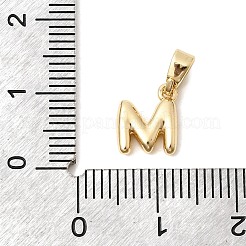 Латунные подвески в виде букв&nbsp;KK-G554-22G-M