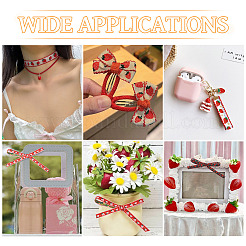 10 mètre de ruban de fraise en polyester&nbsp;OCOR-TA0003-62A