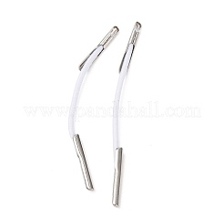 弾性有刺鉄線  ステンレス鋼パーツ  指輪固定用  ホワイト  50~60x1mm&nbsp;FIND-Q086-F-02