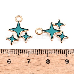 Подвески из эмали и сплава&nbsp;ENAM-T020-38D-RS