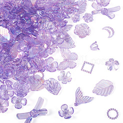 182шт 100г прозрачные акриловые бусины&nbsp;OACR-TA0003-66E