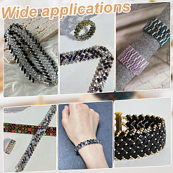 210~240pcs perles de rocaille en verre&nbsp;SEED-NB0002-08I