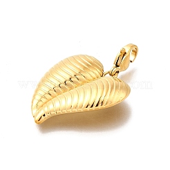 Подвесные украшения из нержавеющей стали 304 в форме сердца STAS-R159-41G-05