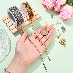 Наборы для самостоятельного изготовления цепочек/браслетов&nbsp;DIY-YW0017-22