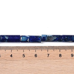 Окрашенные синтетические нити из имперской яшмы G-P529-D01-A02