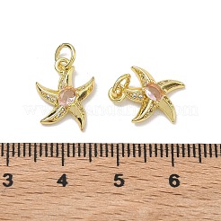 Pendentifs avec zircon cubiques à micro-pavés en laiton&nbsp;LS-KK-K420-11G