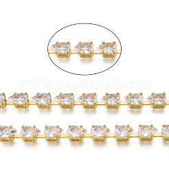 Каплевидные цепочки из страз с кубическим цирконием CHC-N020-10