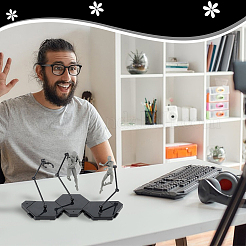 Plastikpuppenstütze für Modelle&nbsp;ODIS-WH0061-24B