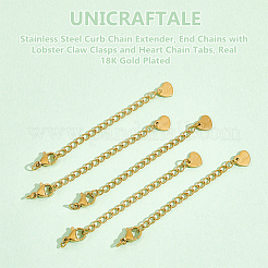 20 шт. удлинитель цепи из нержавеющей стали 304 STAS-UN0051-99