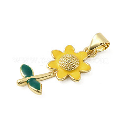 Латунь эмаль подвески&nbsp;KK-K302-06G