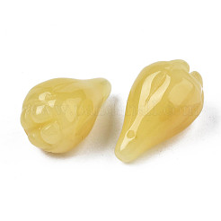 Прозрачный лак окрашенные стеклянные подвески&nbsp;GLAA-S054-20