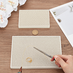 2 шт. 2 стиля ювелирных изделий сотовая кварцевая паяльная плата&nbsp;FIND-BC0013-40