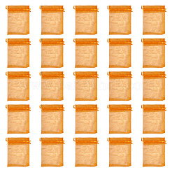 50 шт. мешочки из органзы для хранения ювелирных изделий&nbsp;OP-TA0001-16B