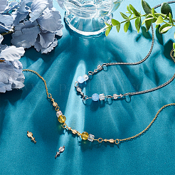 8 шт. 2-х цветные подвески-соединители из нержавеющей стали 304&nbsp;STAS-UN0035-78